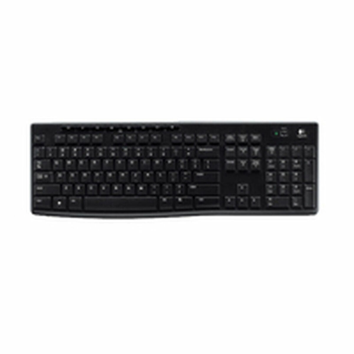 Clavier sans fil Logitech K270 Noir Espagnol Qwerty