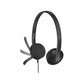 Headphones with Microphone Logitech 981-000475           USB 1,8 m Black