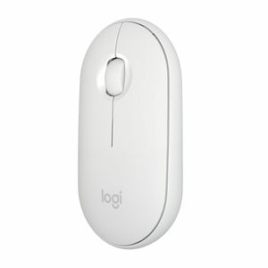 Optical Wireless Mouse Logitech Pebble M350 White