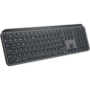 Keyboard Logitech MX Keys Advanced Wireless Black Spanish Qwerty Grey Graphite QWERTY