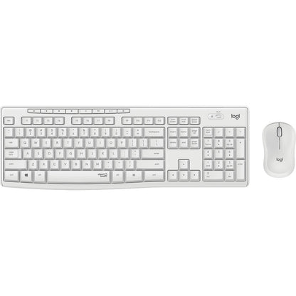 Keyboard and Wireless Mouse Logitech 920-009819 Qwertz German White German QWERTZ