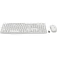 Clavier et souris sans fil Logitech 920-009819 Qwertz Allemand Blanc Allemand QWERTZ