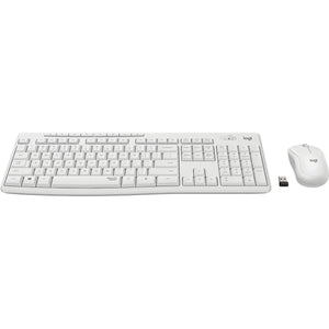 Clavier et souris sans fil Logitech 920-009819 Qwertz Allemand Blanc Allemand QWERTZ