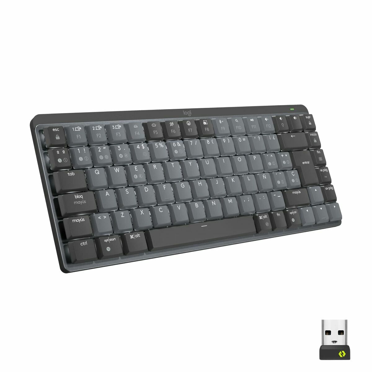 Bluetooth-Tastatur Logitech MX Mini Mechanical Qwerty US International