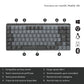 Clavier Bluetooth Logitech MX Mini Mechanical Qwerty US International