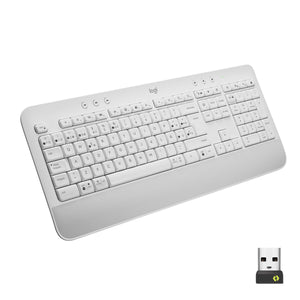 Clavier Logitech Signature K650 Blanc Espagnol Qwerty