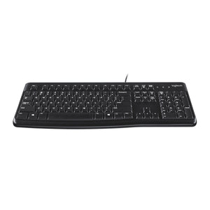 Tastatur Logitech K120 Qwerty UK Schwarz