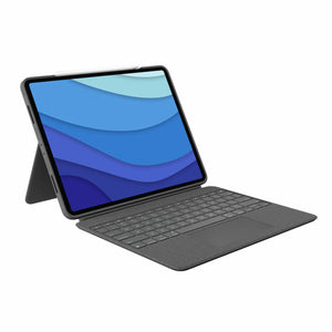 Clavier Logitech iPad Pro 2020 12.9 Gris Espagnol Qwerty