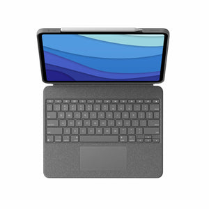 Clavier Logitech iPad Pro 2020 12.9 Gris Espagnol Qwerty