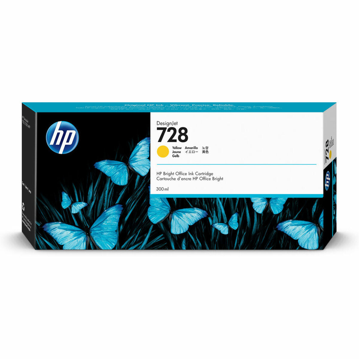 Cartouche d'encre originale HP HP 728 Jaune