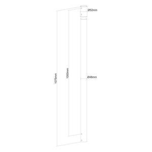 Verlängerungsstangen Neomounts NS-EP100BLACK 100 kg