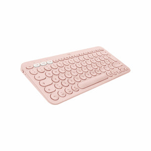 Tastatur Logitech 920-010400 Rosa Qwerty Spanisch