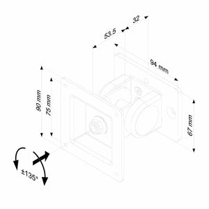 TV Halterung Neomounts FPMA-DTBW100