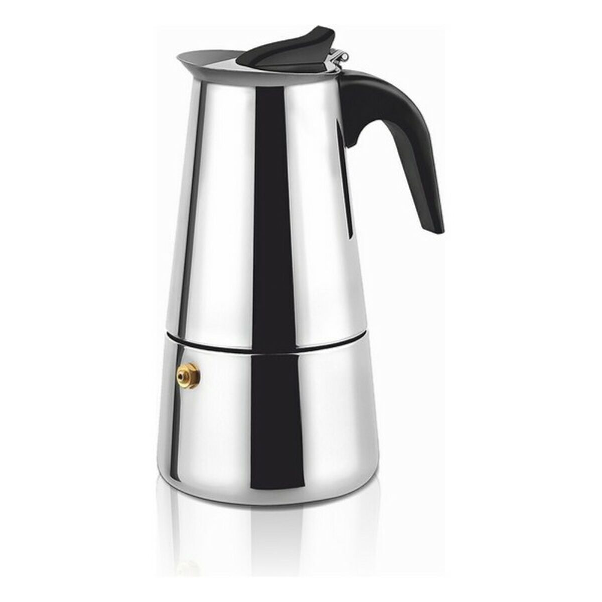 Cafetière Italienne Haeger Moka Acier inoxydable 18/10