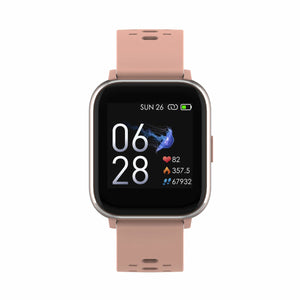 Smartwatch Denver Electronics SW-162 Rosa Silberfarben Schwarz