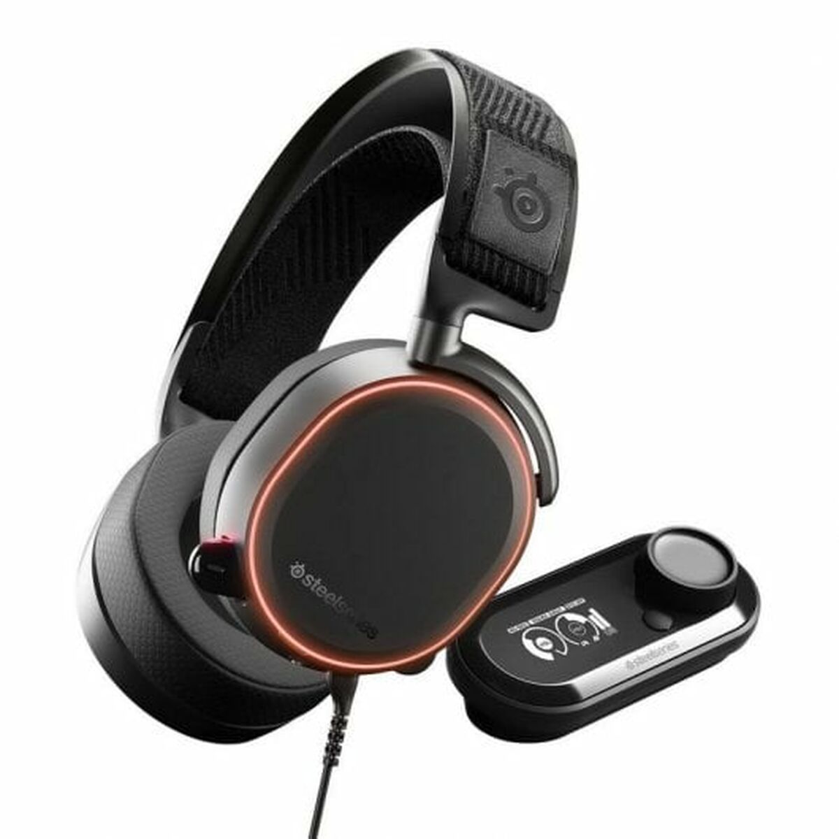 Kopfhörer mit Mikrofon SteelSeries Arctis Pro Schwarz