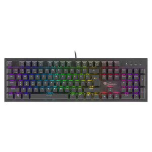 Clavier pour jeu Genesis NKG-1721 RGB Noir Espagnol Qwerty