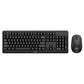 Clavier et souris sans fil Philips SPT6307BL/16 Espagnol Qwerty Noir Anglais