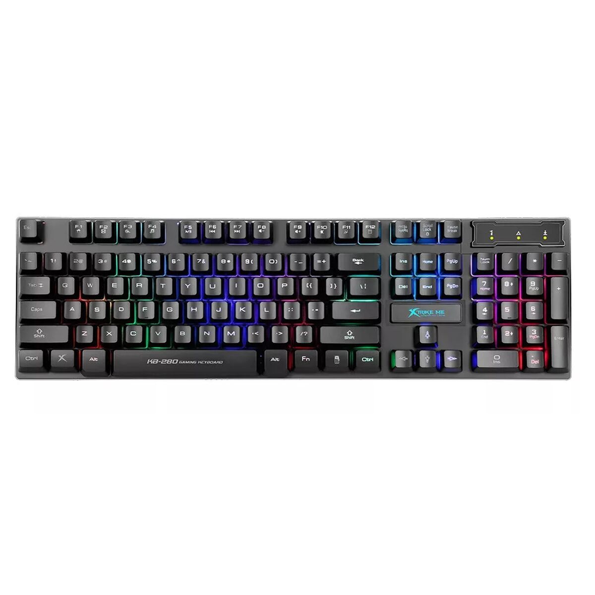 Gaming Keyboard Xtrike Me KB280 Qwerty US