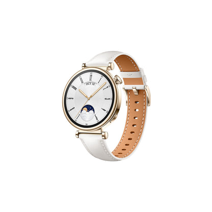 Montre intelligente GT4 Classic Huawei 55020BJB Blanc Doré