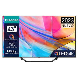 TV intelligente Hisense 43A7KQ 43" 4K Ultra HD QLED