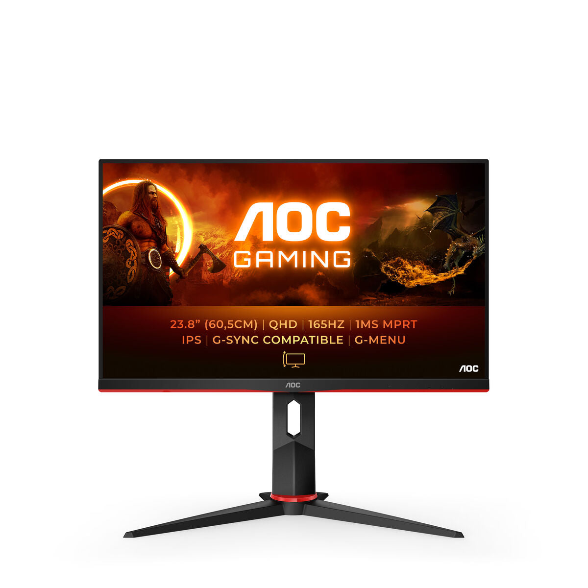 Monitor AOC Q24G2A/BK 23,8" IPS