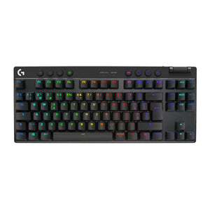 Tastatur Logitech G PRO X TKL LIGHTSPEED Qwerty Spanisch Schwarz