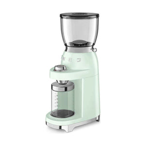 Elektromühle Smeg CGF01PGEU grün 150 W blaue und grüne Farbtöne