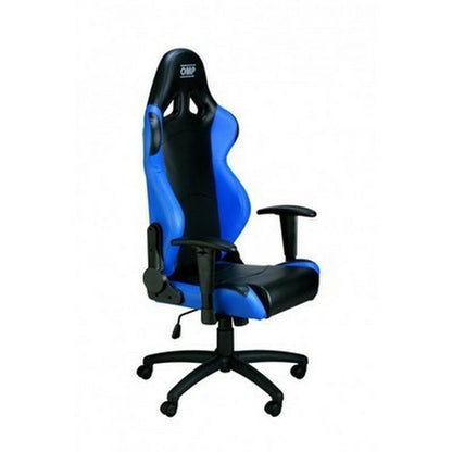 Gaming-Stuhl OMP OMPHA/777E/NB Schwarz/Blau