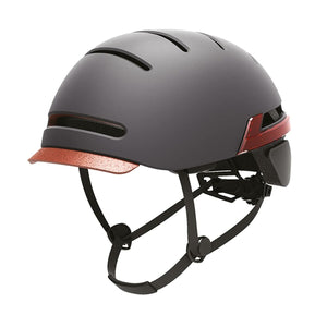 Helm für Elektroroller Urban Prime UP-HLM-LED Dunkelgrau