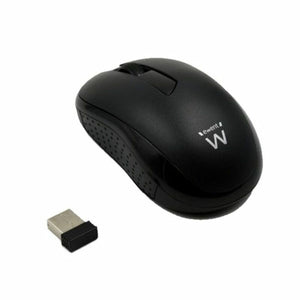 Schnurlose Mouse Ewent EW3223 1000 dpi Schwarz