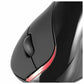 Ergonomic Optical Mouse Ewent EW3156 1000 dpi USB Black Red/Black