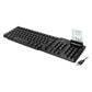 Clavier avec lecteur Ewent EW3252 DNI Noir