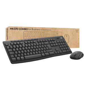 Tastatur mit Maus Logitech MK370 Graphit Deutsch QWERTZ