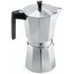 Italian Coffee Pot Valira VITRO 12T Silver Aluminium (12 Cups)