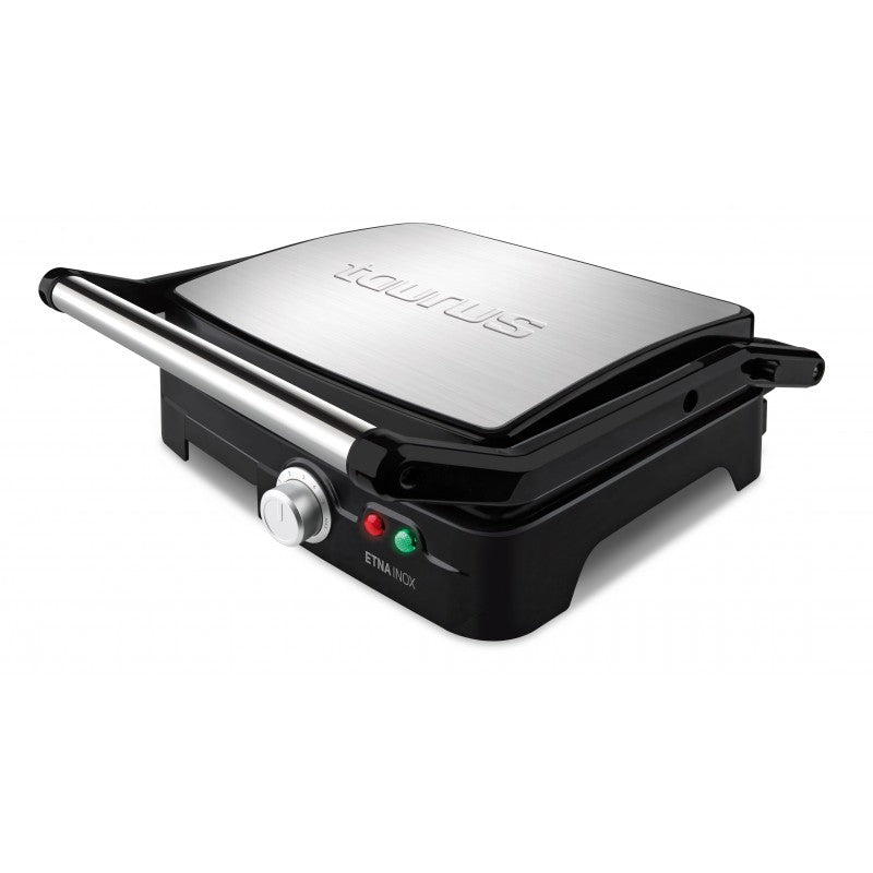 Grillplatte Taurus Etna Inox Schwarz 2200 W