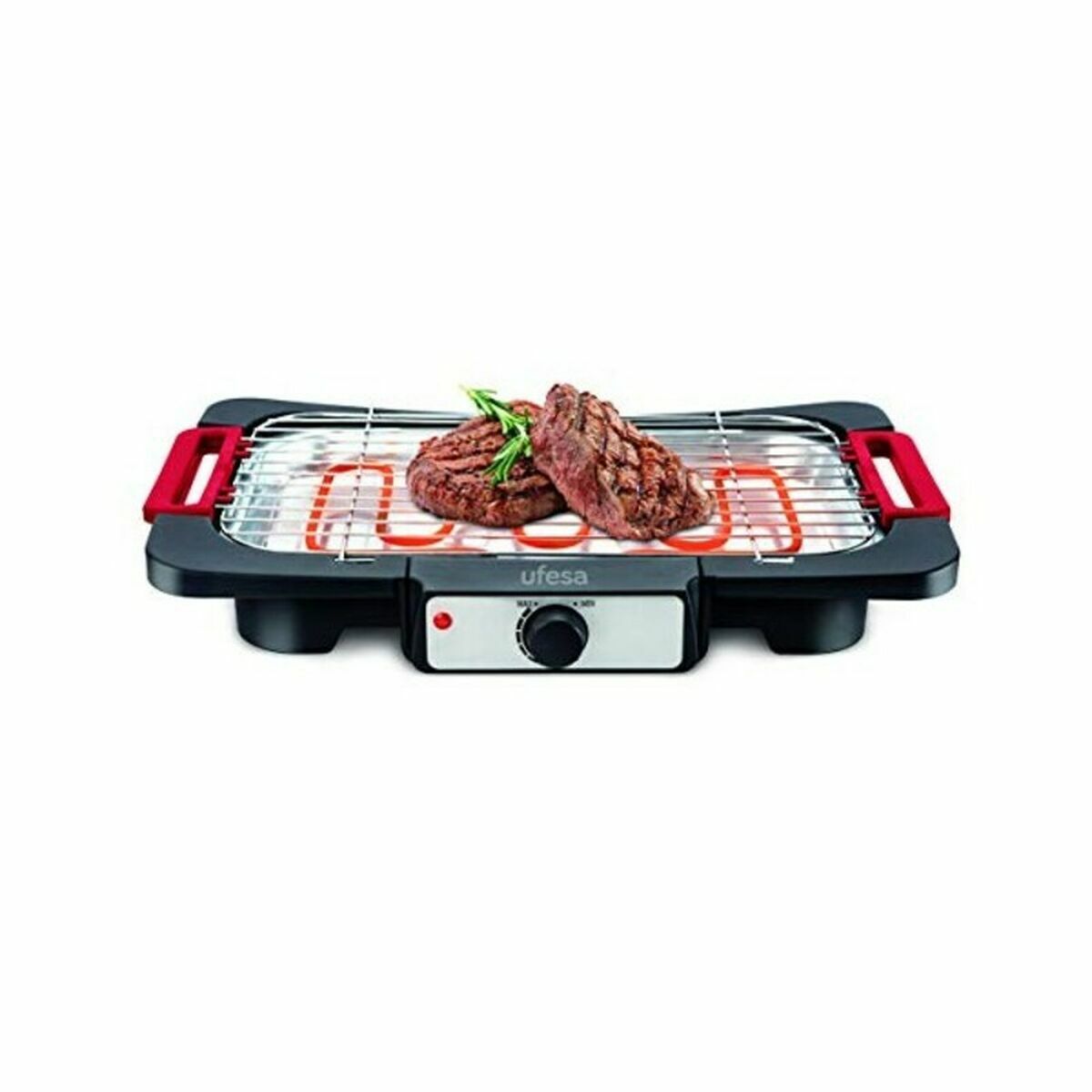 Grill hotplate UFESA BB6020 RODEO 2000W Black