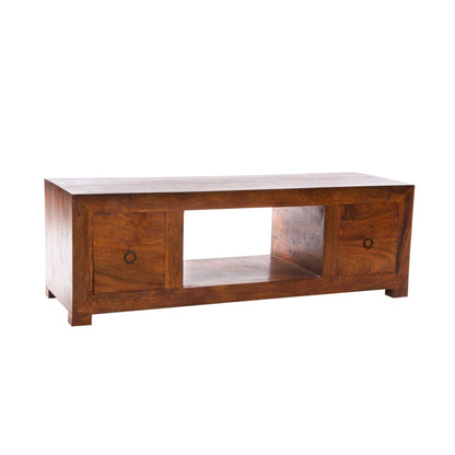 TV furniture DKD Home Decor Brown Acacia 120 x 40 x 40 cm