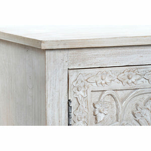 Meubles de télévision DKD Home Decor Blanc 151 x 40 x 60 cm Bois Bois de manguier