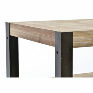 TV-Möbel DKD Home Decor 148 x 45 x 54 cm Schwarz Metall Holz Braun