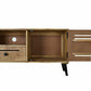 TV-Möbel DKD Home Decor Braun Metall Mango-Holz (150 x 59 x 40 cm)
