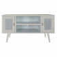 TV furniture DKD Home Decor White Wood MDF (110 x 61 x 41 cm)