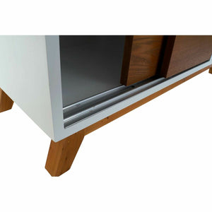 TV-Möbel DKD Home Decor Weiß 100 x 40 x 50 cm Braun Holz MDF