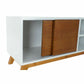 TV-Möbel DKD Home Decor Weiß 100 x 40 x 50 cm Braun Holz MDF