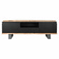 TV-Möbel DKD Home Decor Schwarz 145 x 45 x 50 cm Braun Mango-Holz