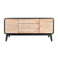 TV-Möbel DKD Home Decor 120 x 50 x 58 cm Schwarz Holz