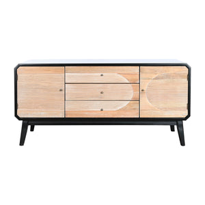 TV furniture DKD Home Decor 120 x 50 x 58 cm Black Wood