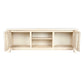 TV furniture Home ESPRIT Natural Acacia 160 x 42 x 55 cm