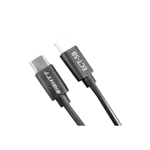 USB-C to USB-C Cable Eightt ECT-5B Black