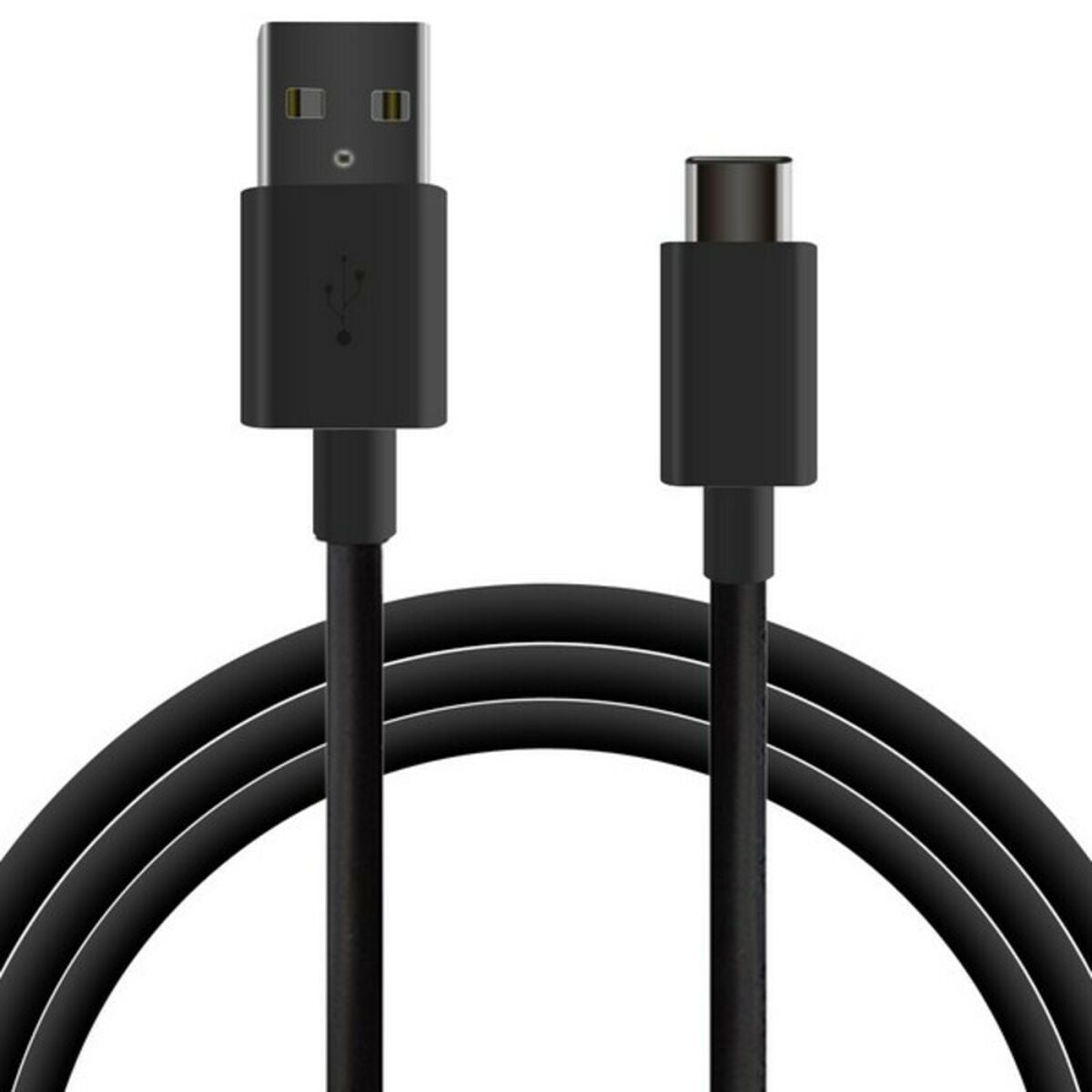 Câble USB-C vers USB KSIX 1 m Noir